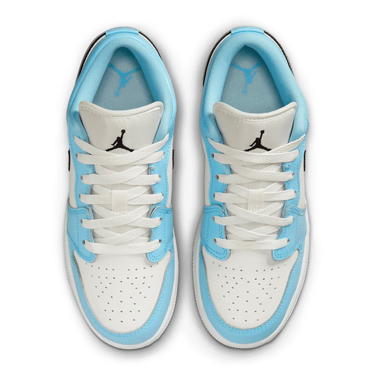 Air Jordan 1 Low Ice Blue Black (GS) Sneakers
