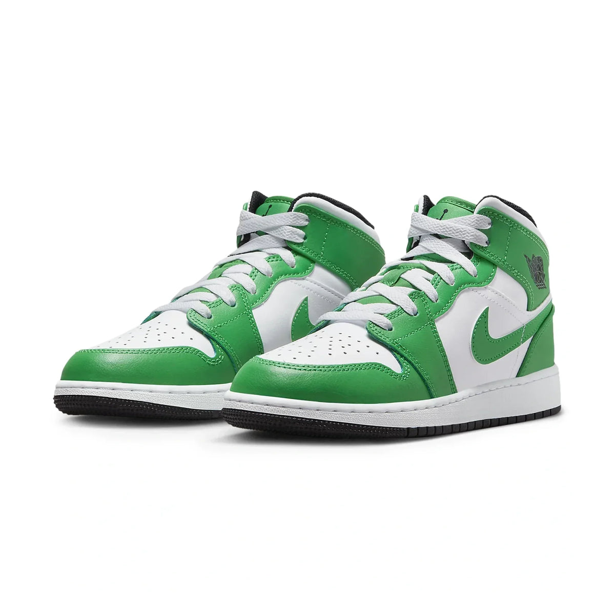 Air Jordan 1 Mid Lucky Green (GS) Sneakers