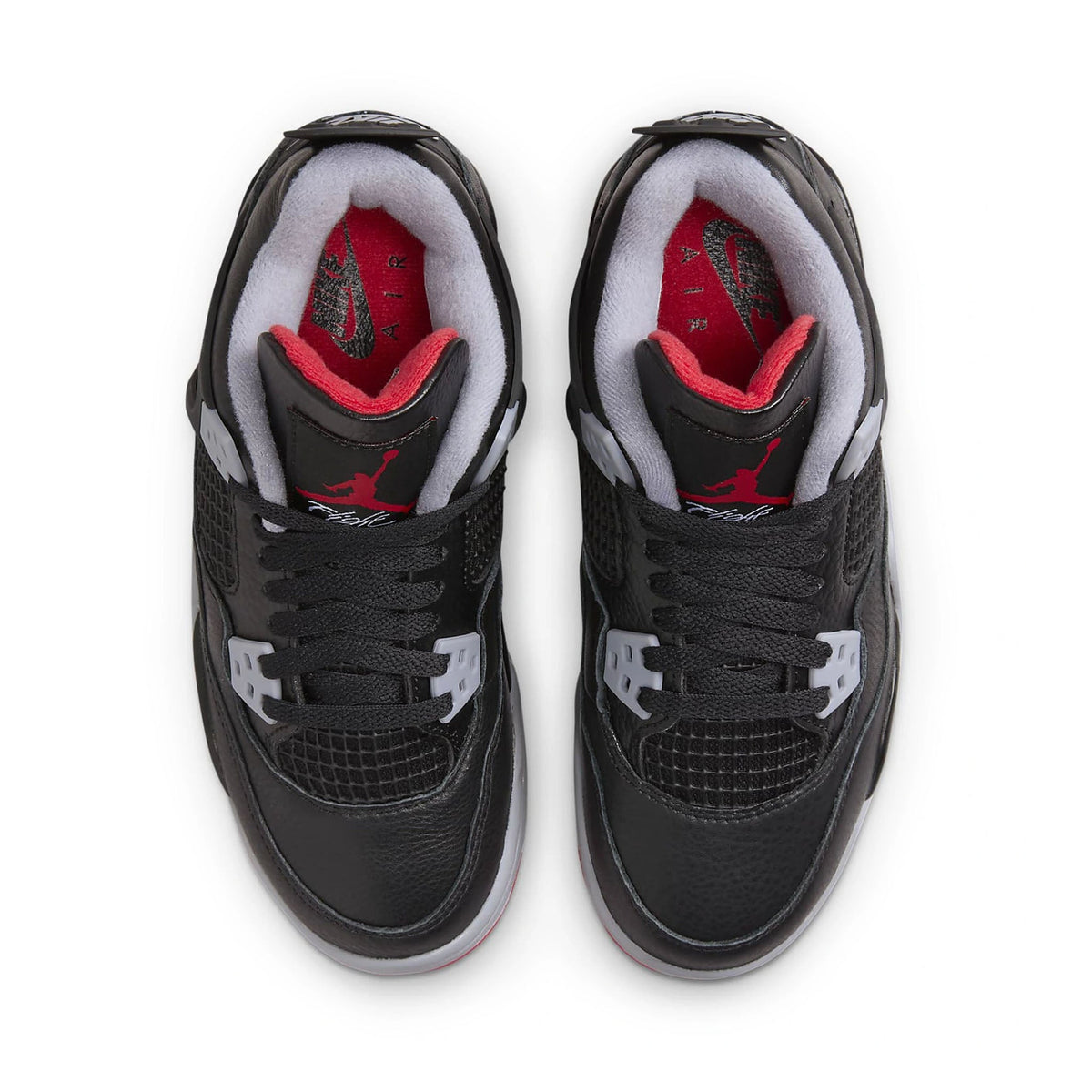 Air Jordan 4 OG Bred Reimagined (GS) Sneakers - Black