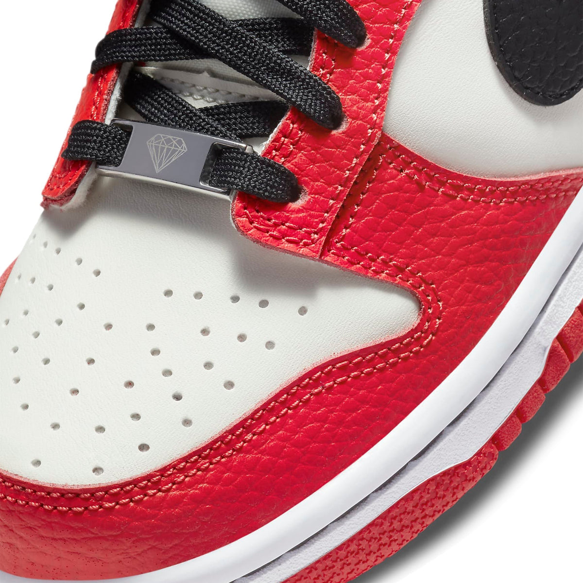 Nike X NBA Dunk Low EMB 75TH Anniversary Chicago (GS) Sneakers - Red
