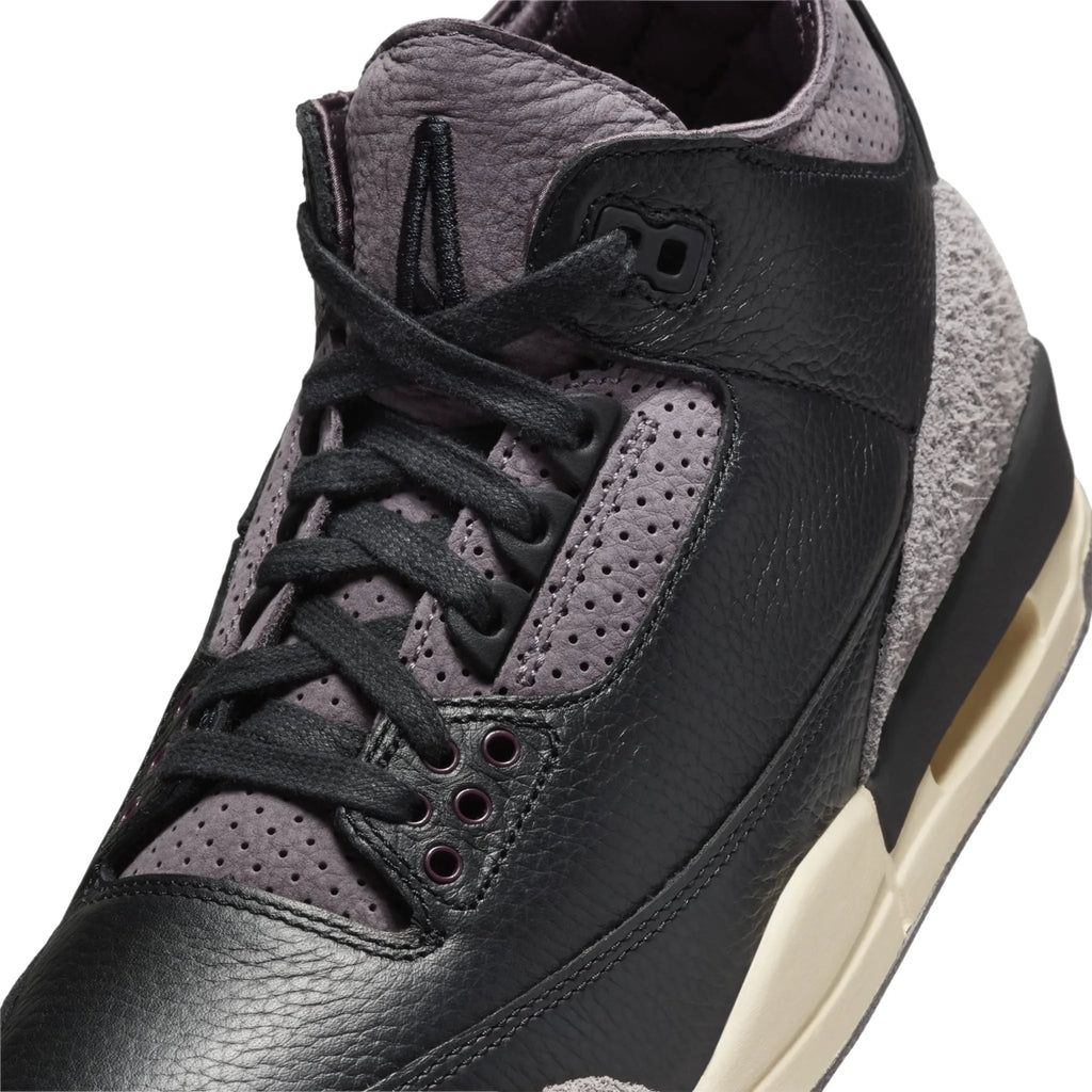 A Ma Maniére x Air Jordan 3 Retro Black Violet Ore - Women's Sneakers