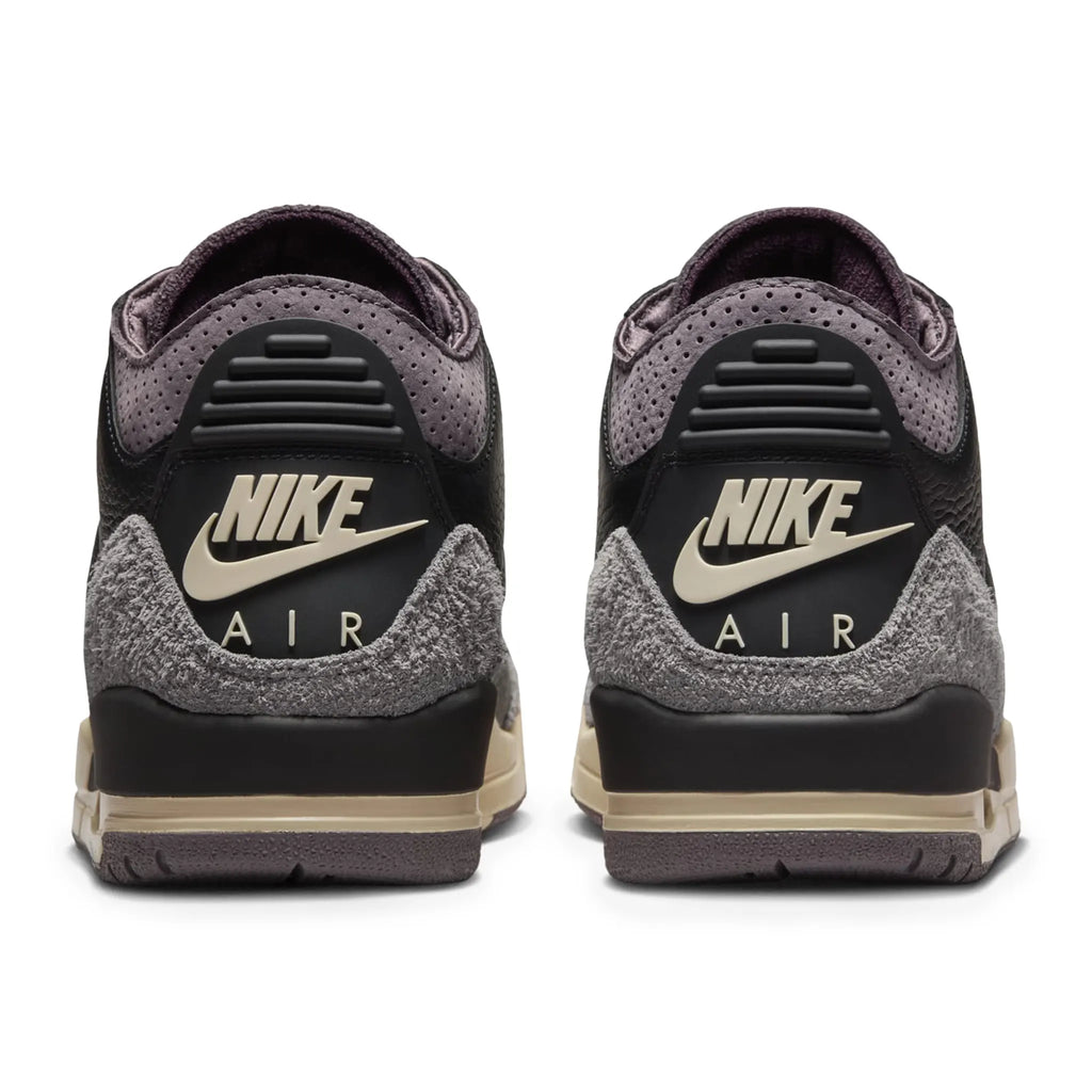 A Ma Maniére x Air Jordan 3 Retro Black Violet Ore - Women's Sneakers