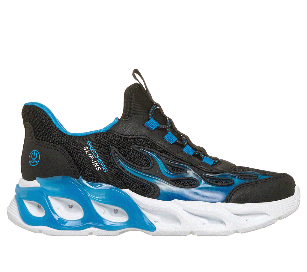 Skechers Slip-ins S-Lights: Thermo Flash 2.0 - Heat-Brisk, BLACK / BLUE