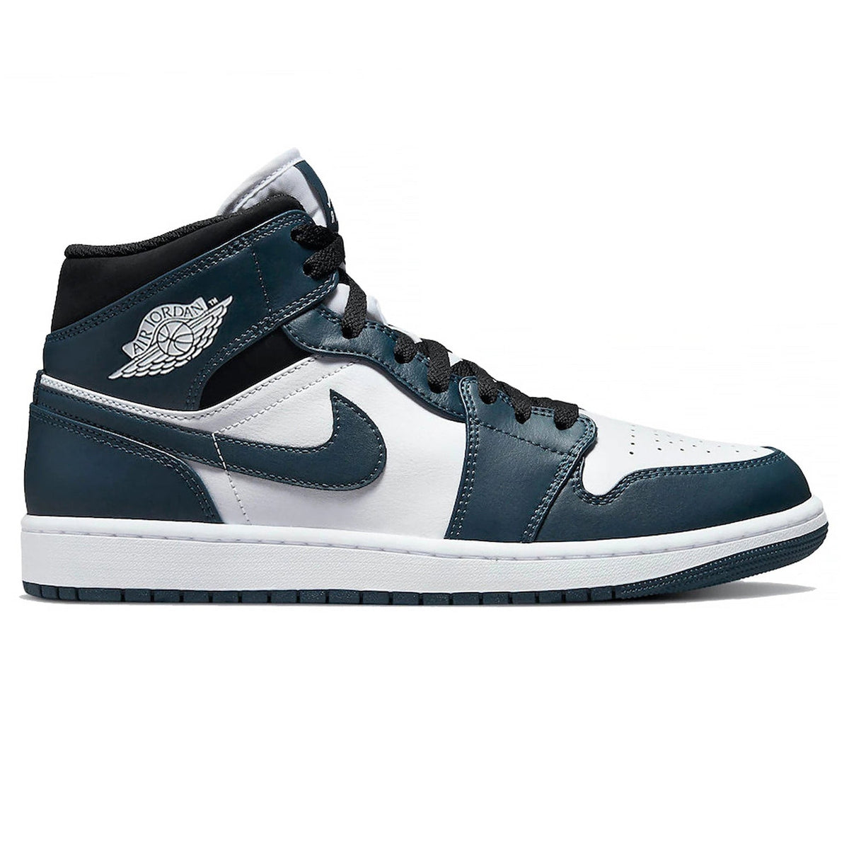 Air Jordan 1 Mid Dark Teal Sneakers - Green