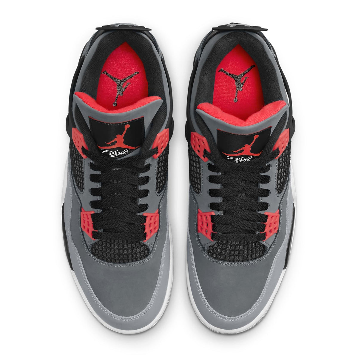 Air Jordan 4 Retro Infrared Sneakers - Grey