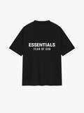 Fear of God Essentials Black T-Shirt (Oversized)