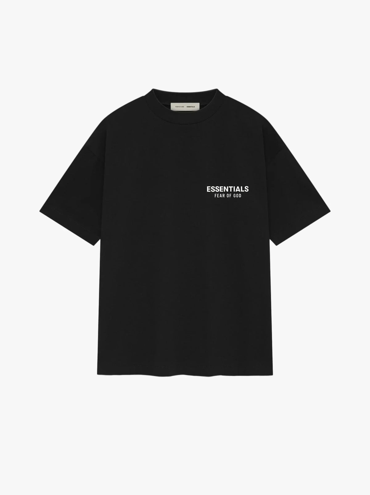 Fear of God Essentials Black T-Shirt (Oversized)