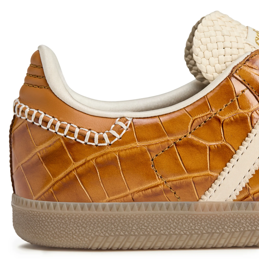 Adidas Samba Wales Bonner Brown Croc Sneakers