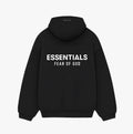 Fear of God Essentials Fleece Hoodie Black