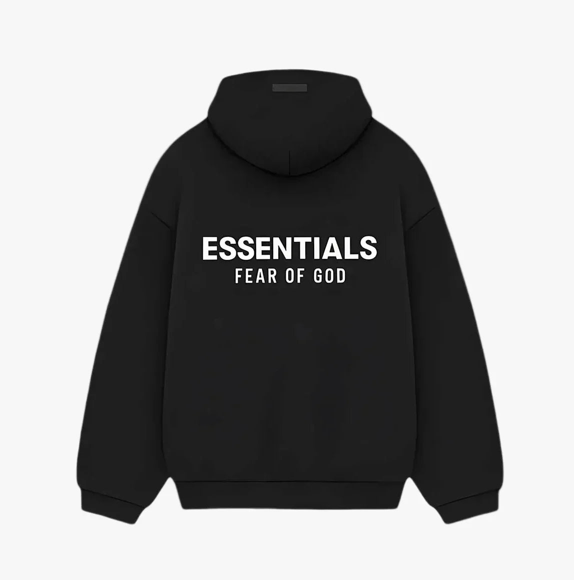 Fear of God Essentials Fleece Hoodie Black