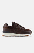 New Balance Women's 574 Shoes - Pumpernickel/Sea Salt