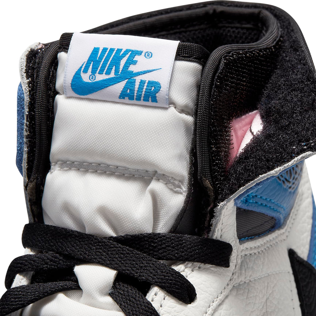 Travis Scott x Air Jordan 1 High OG SP Fragment Design Sneakers - Blue