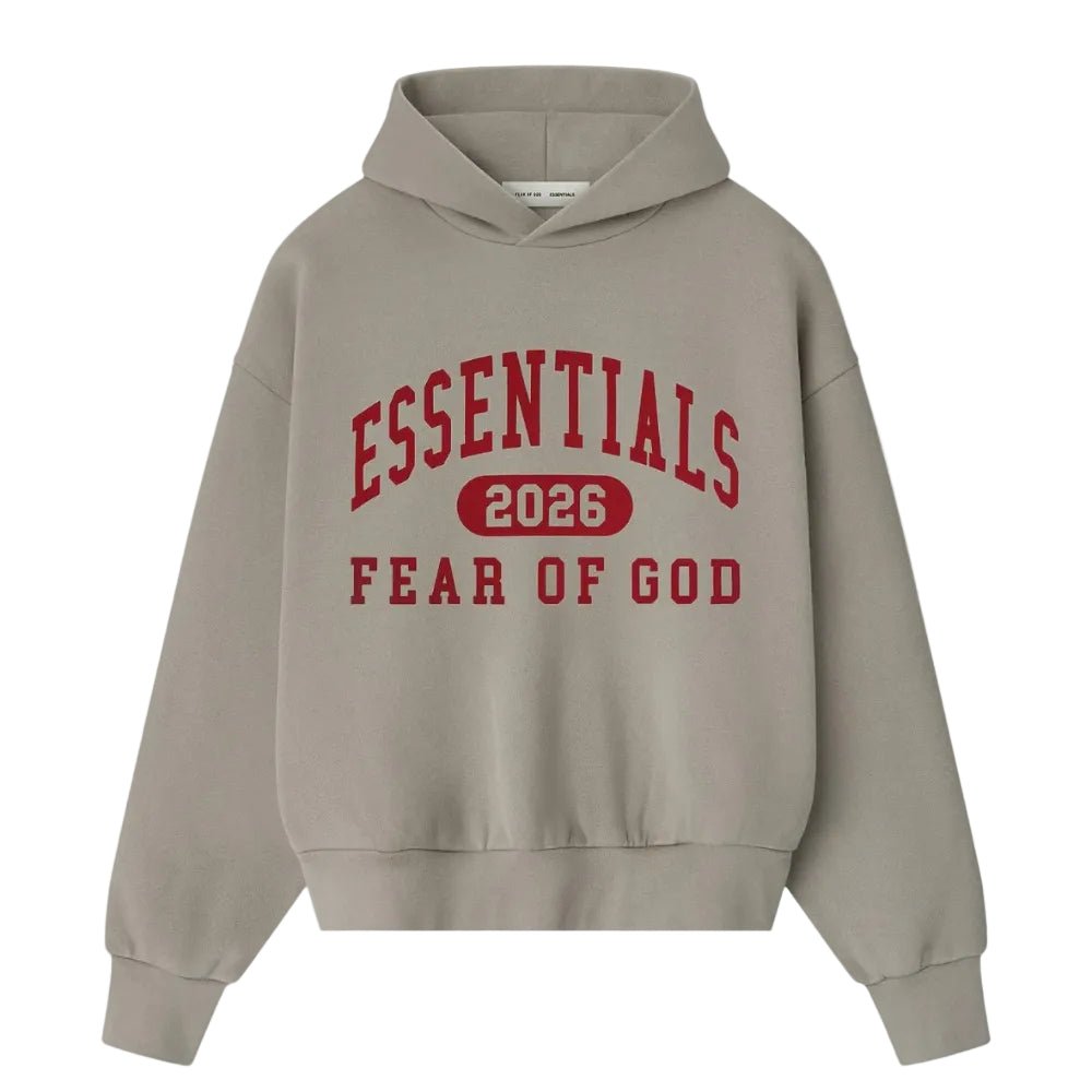 Fear of God Essentials Classic Hoodie Smoke Grey