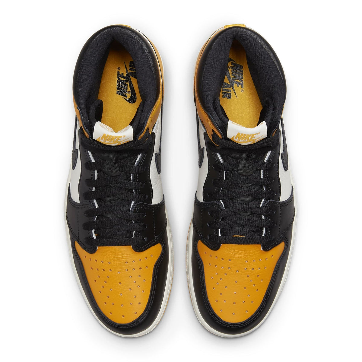 Air Jordan 1 Retro High OG Yellow Toe Taxi Sneakers