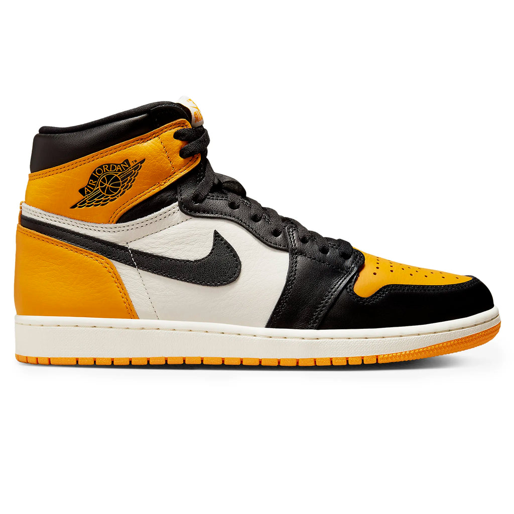 Air Jordan 1 Retro High OG Yellow Toe Taxi Sneakers