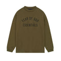 Fear of God Essentials versey Long Sleeve T-Shirt Olive