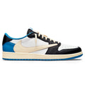 Travis Scott x Air Jordan 1 Low OG SP Fragment Design Sneakers - Blue