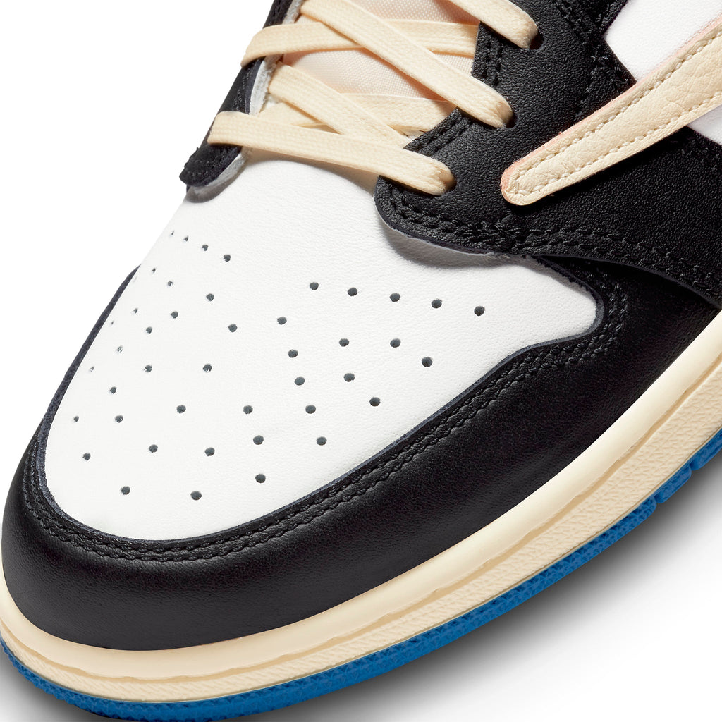 Travis Scott x Air Jordan 1 Low OG SP Fragment Design Sneakers - Blue