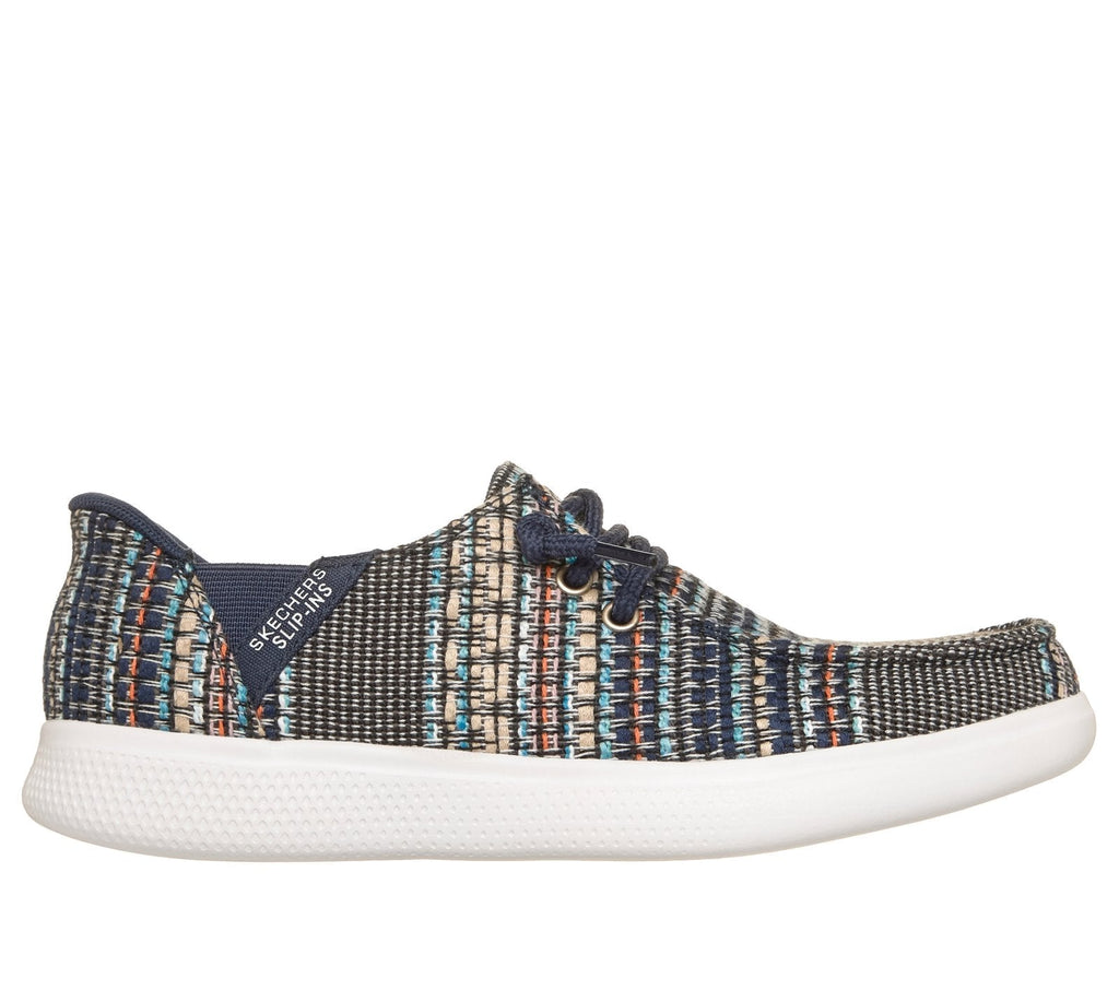 Skechers Slip-ins: BOBS Skip Cute - August Air, NAVY / MULTI