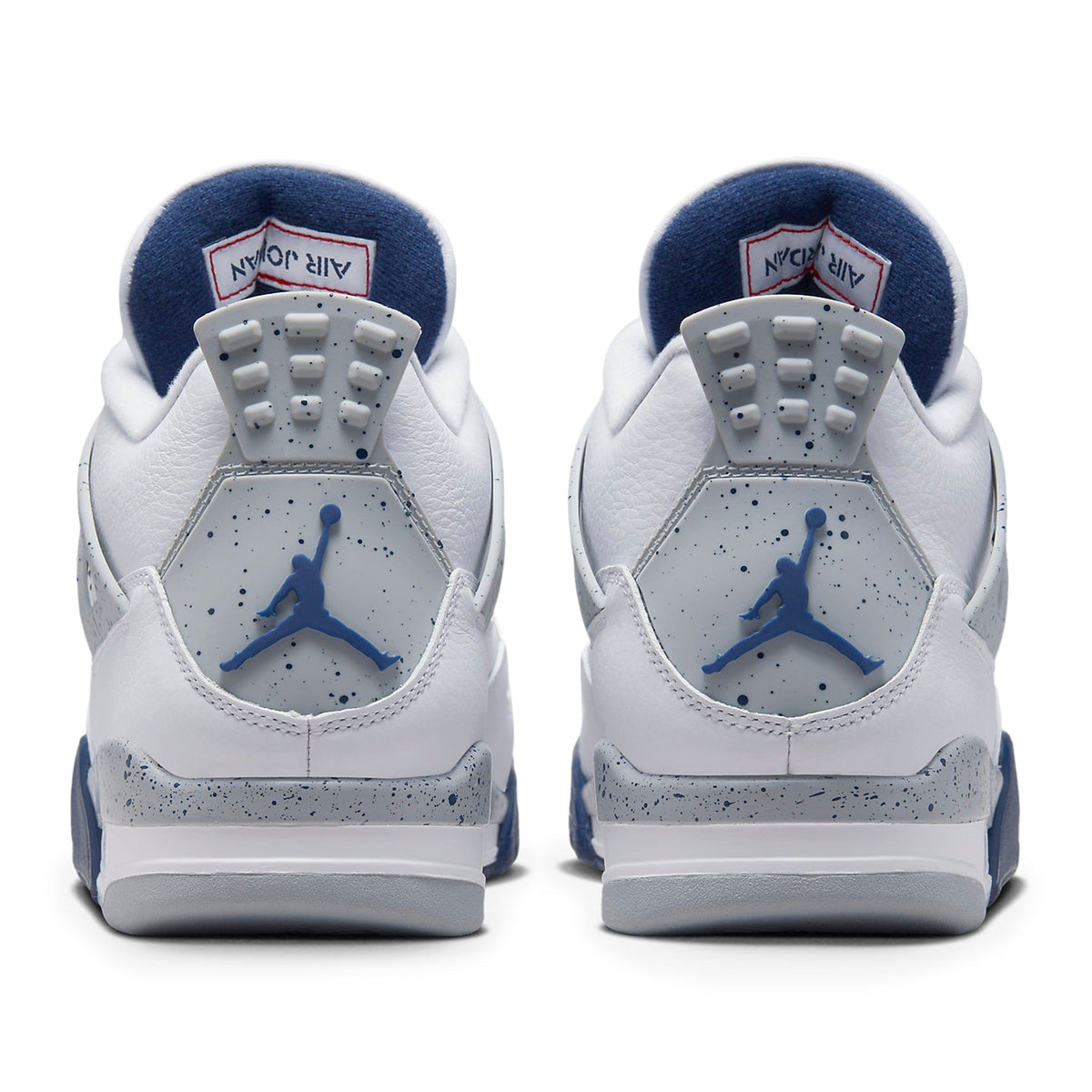 Air Jordan 4 Retro Midnight Navy Sneakers - White