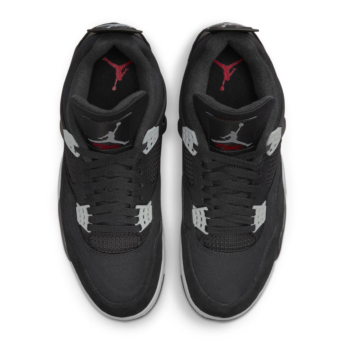 Air Jordan 4 Retro SE Black Canvas Sneakers