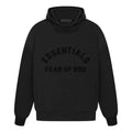 Fear of God Essentials Black Collection Hoodie Jet Black