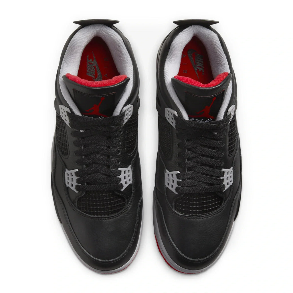 Air Jordan 4 OG Bred Reimagined Sneakers - Black