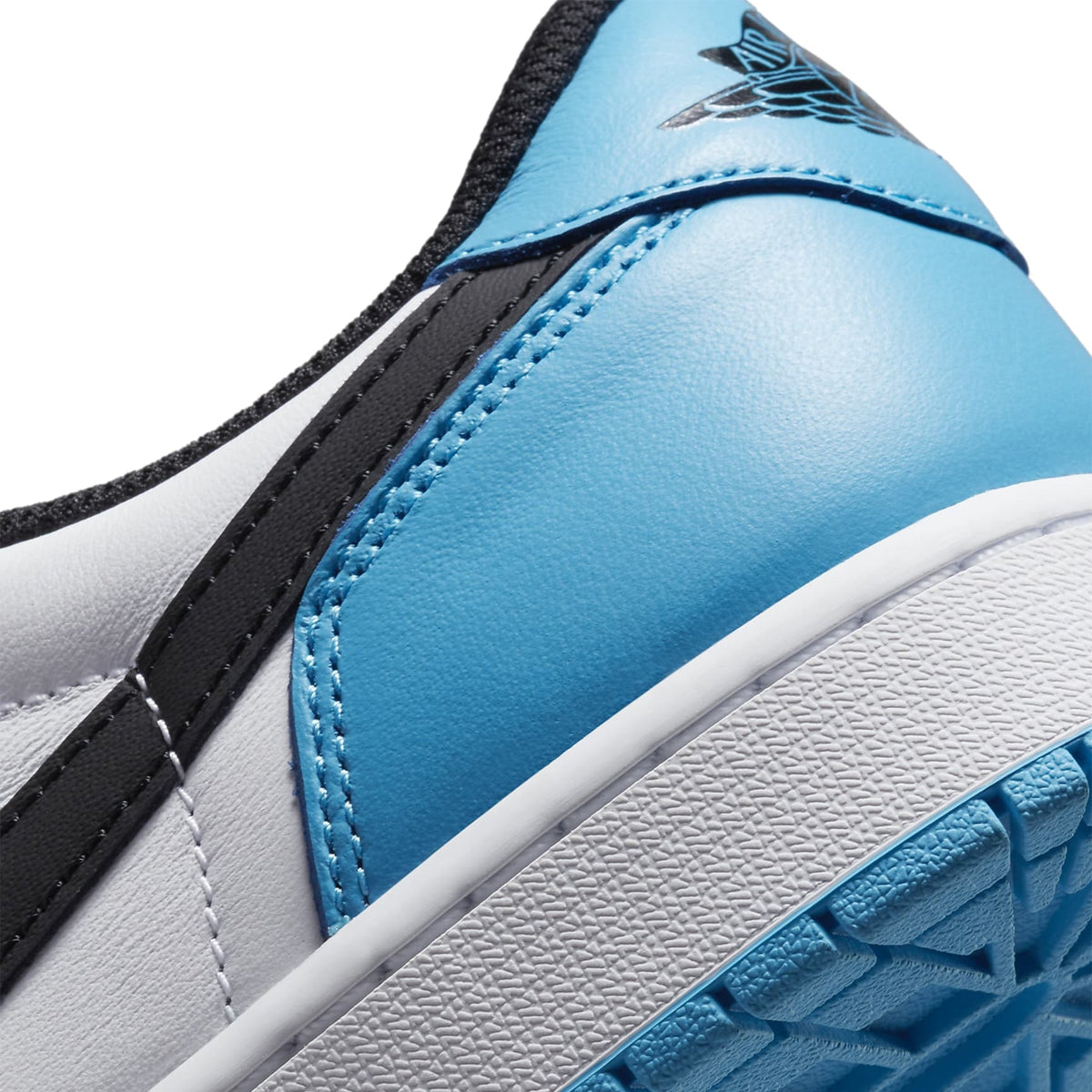 Air Jordan 1 Low Vintage OG Black Dark Powder Blue Sneakers