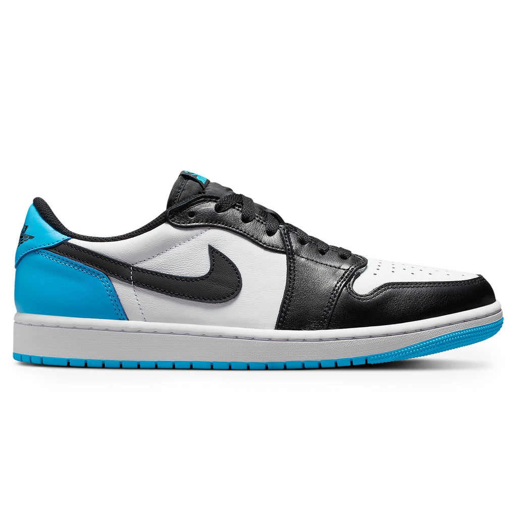 Air Jordan 1 Low Vintage OG Black Dark Powder Blue Sneakers