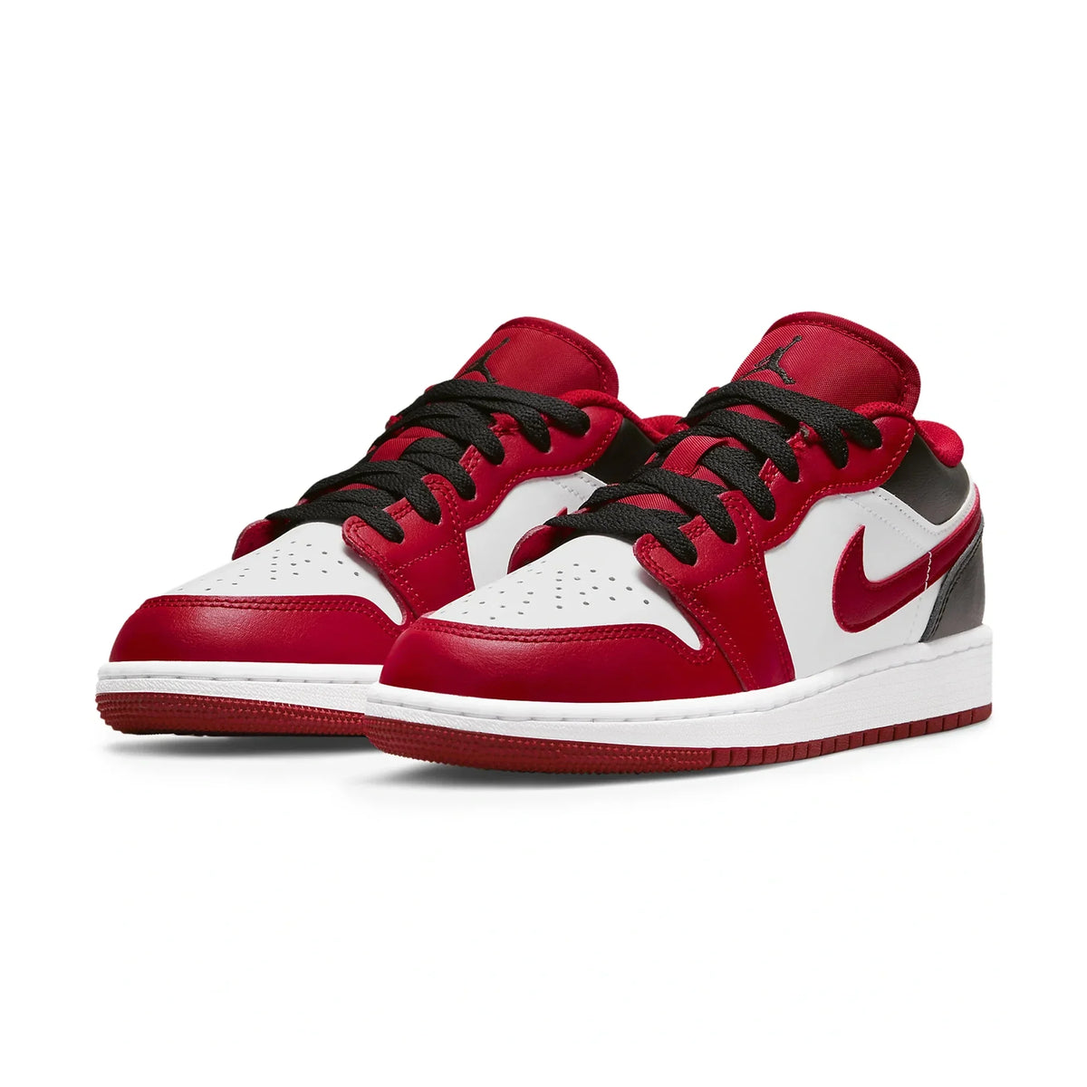 Air Jordan 1 Low Bulls (GS) Sneakers - Red