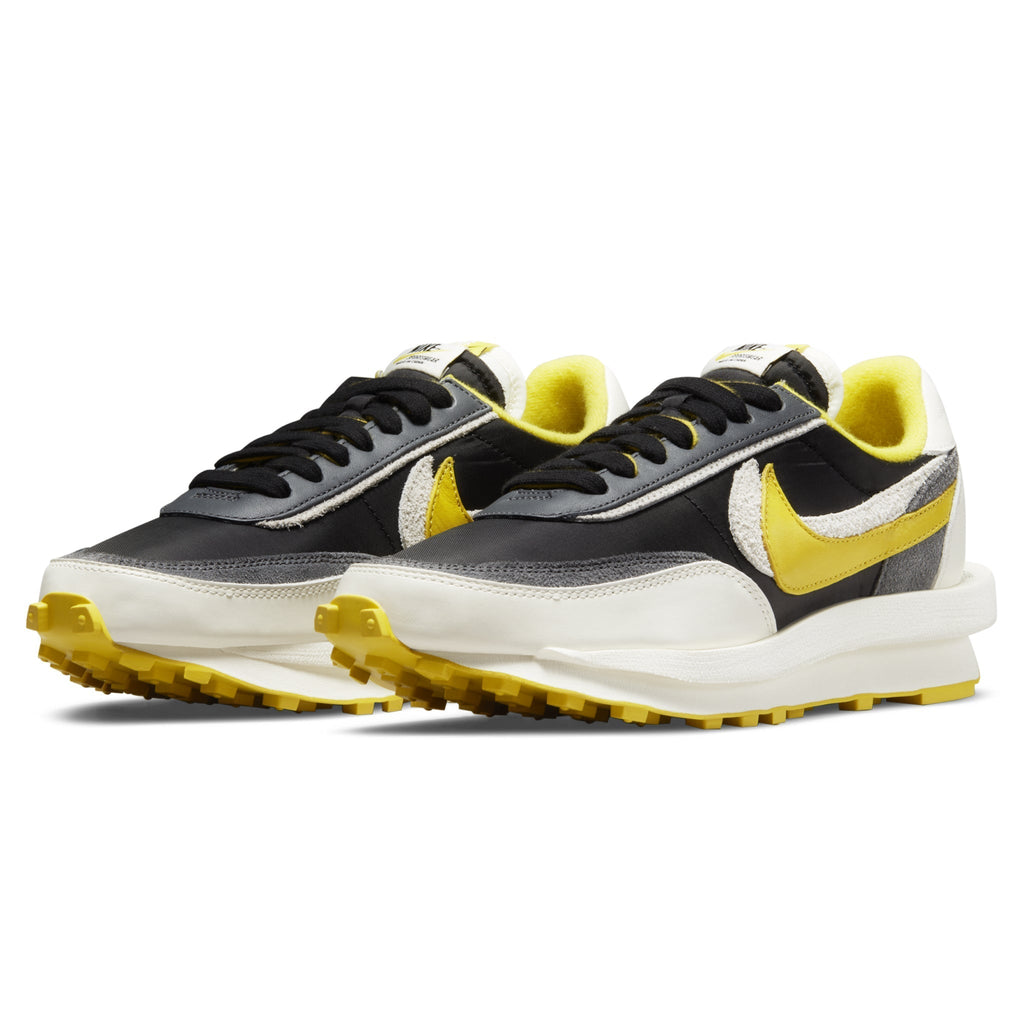 Nike x Sacai LD Waffle Undercover Black Bright Citron Sneakers - Yellow