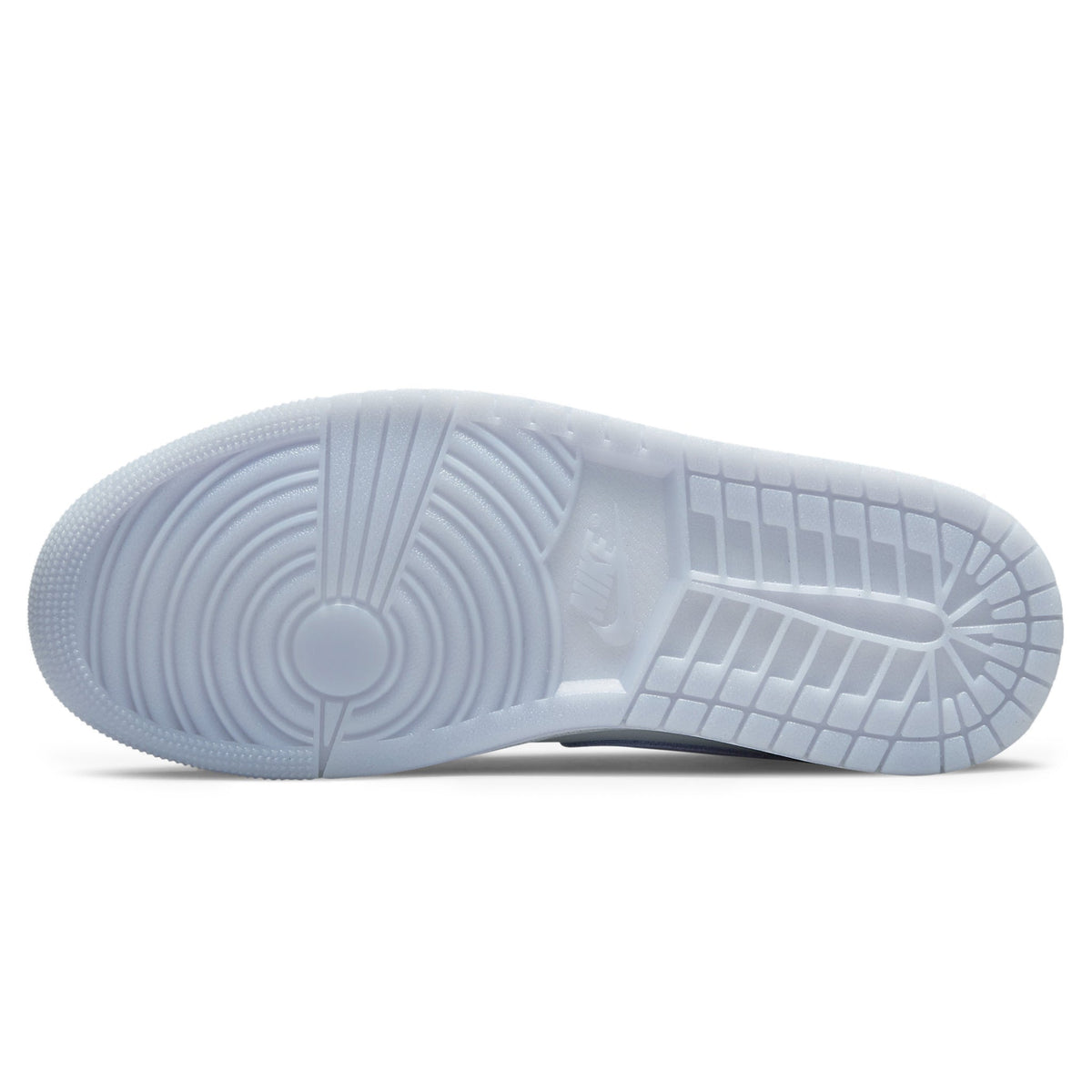 Air Jordan 1 Mid Wolf Grey Blue - Women's Sneakers