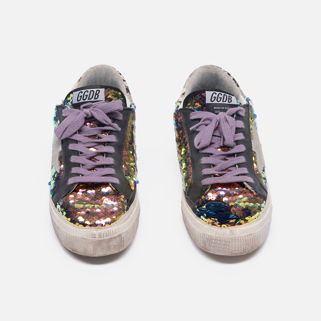Golden Goose Multicolor Sequin Sneaker
