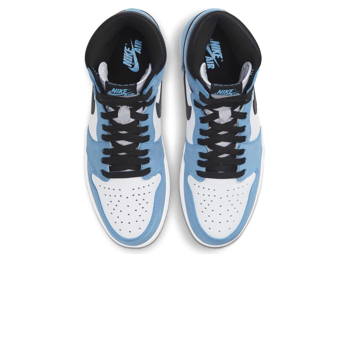 Air Jordan 1 Retro High White UNC University Blue Black Sneakers