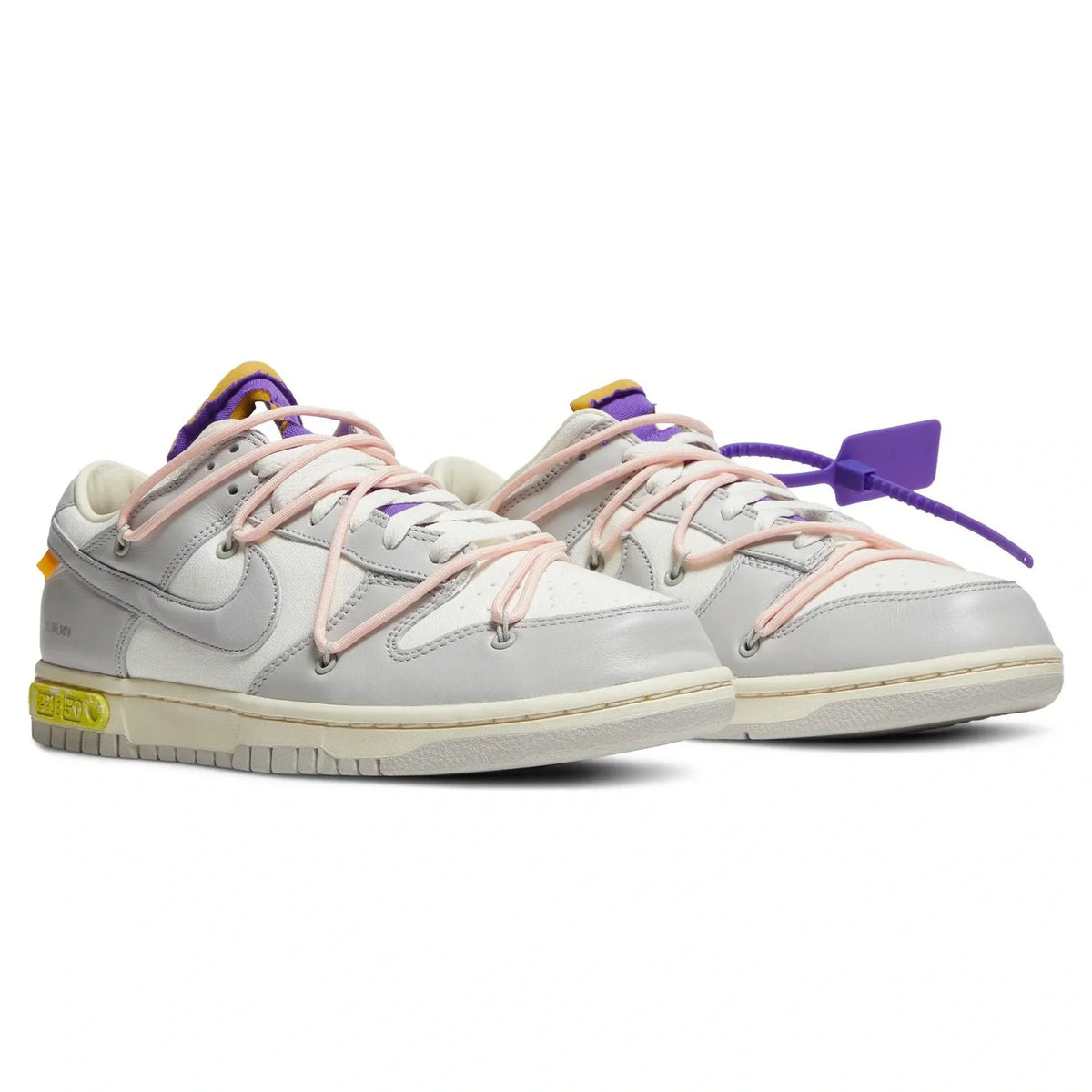 Nike x Off-White Dunk Low Lot 24 Sneakers