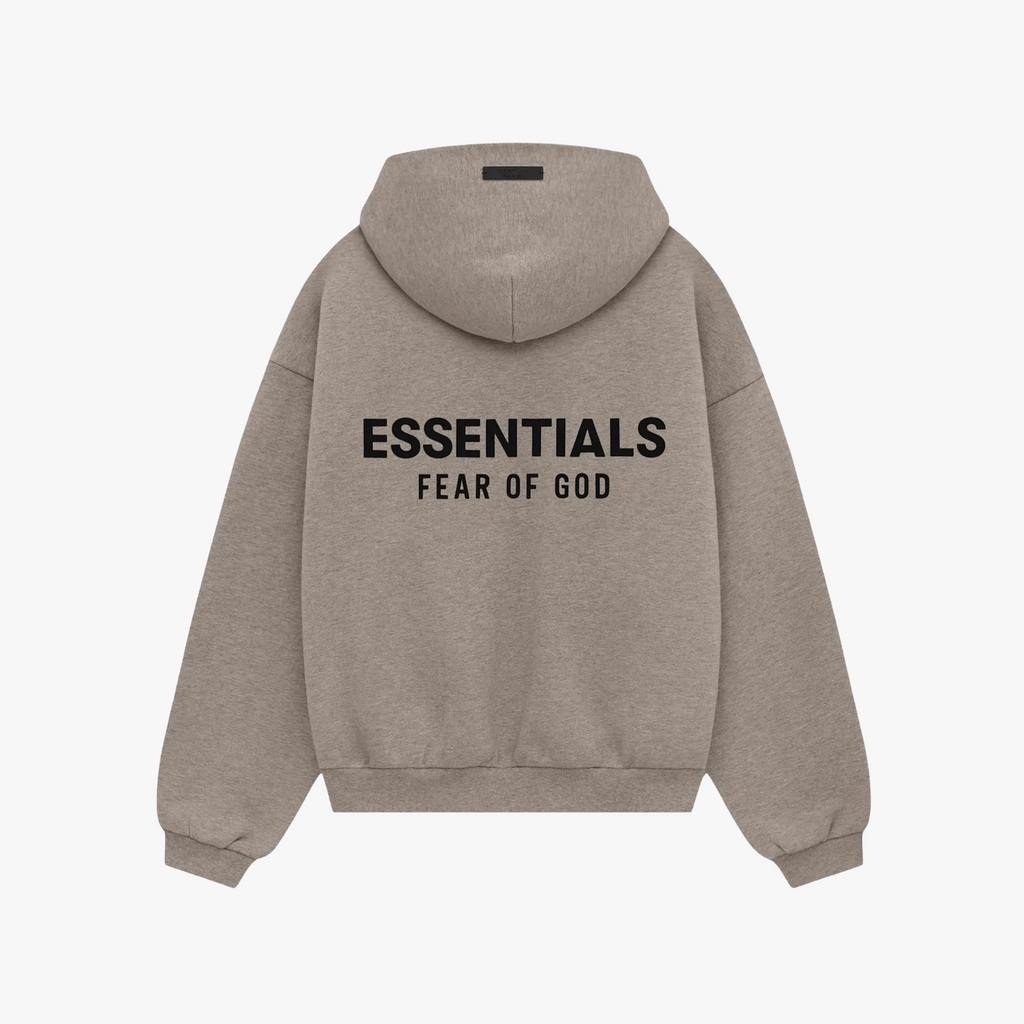 Fear of God Essentials Fleece Hoodie Heather Gray