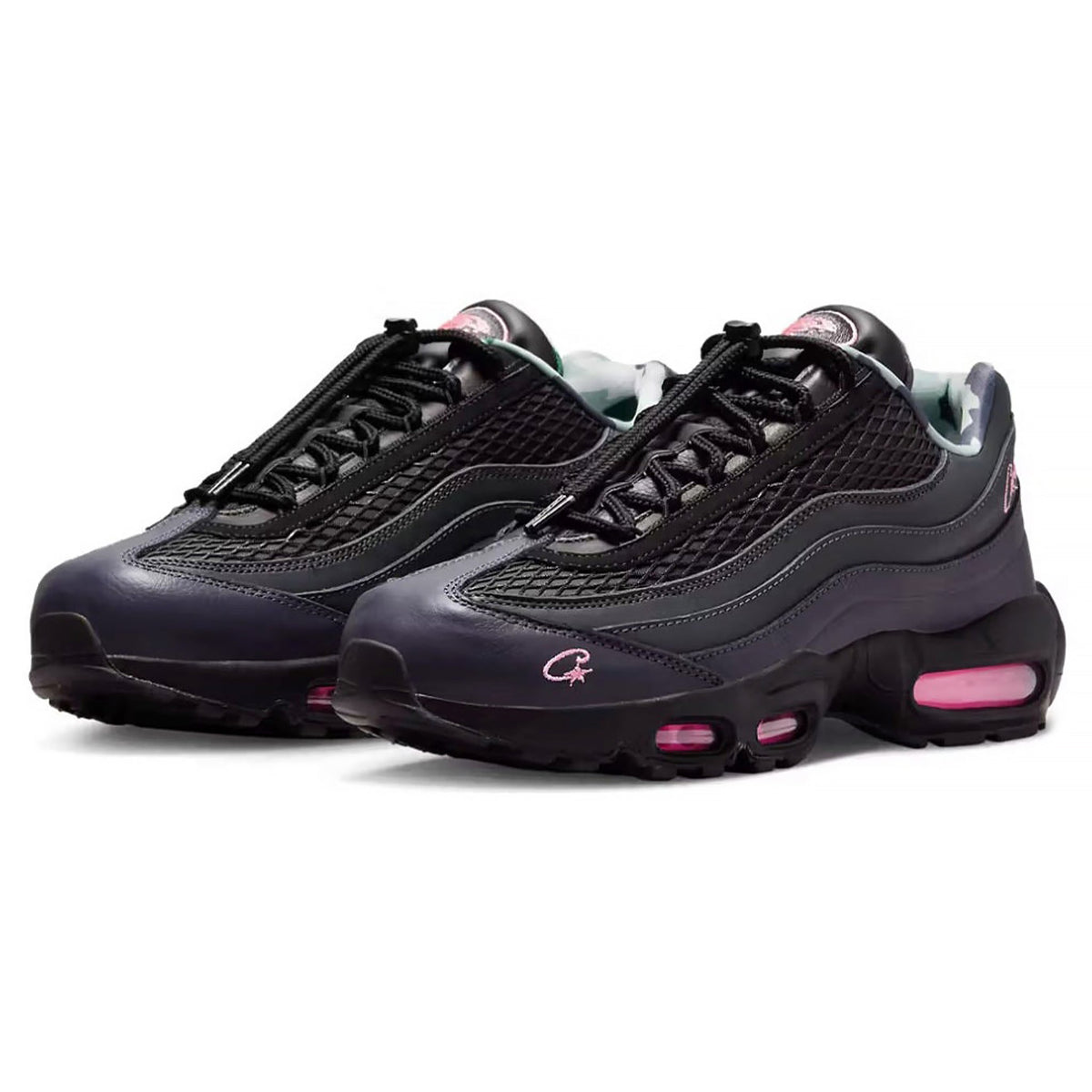 Corteiz x Nike Air Max 95 SP Pink Beam Sneakers - Grey