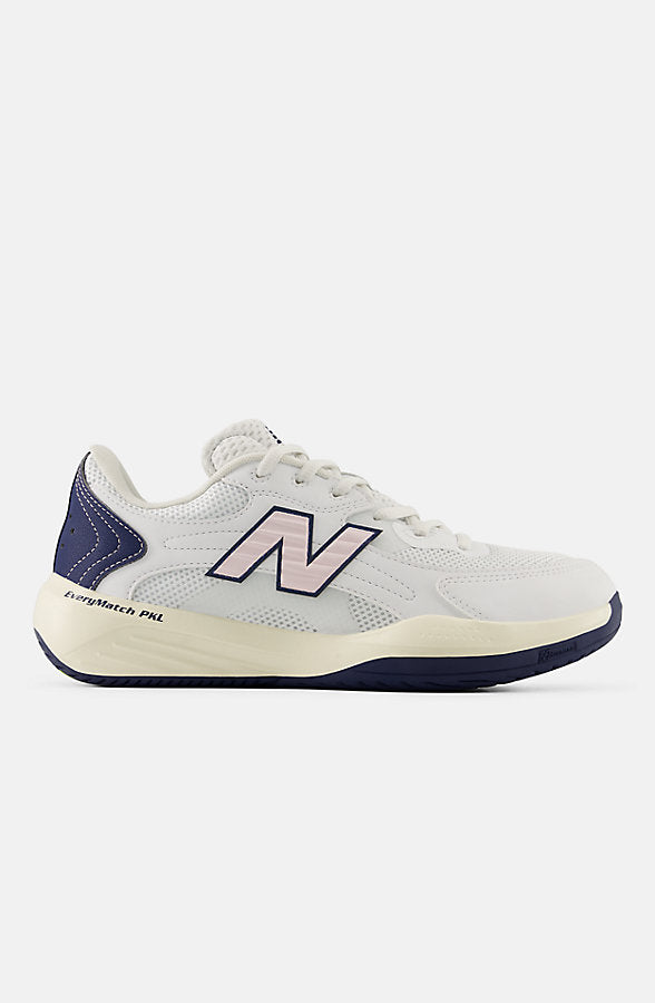 New Balance Women's EveryMatch PKL Shoes - White/Pink Granite