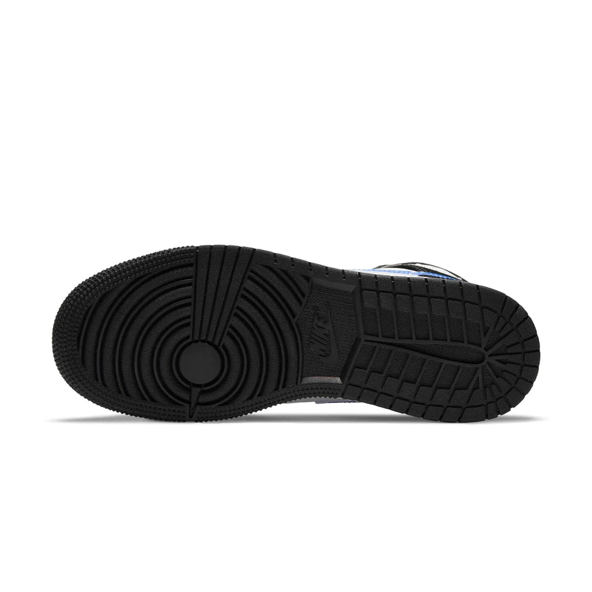 Air Jordan 1 Mid Black Racer Blue (GS) Sneakers