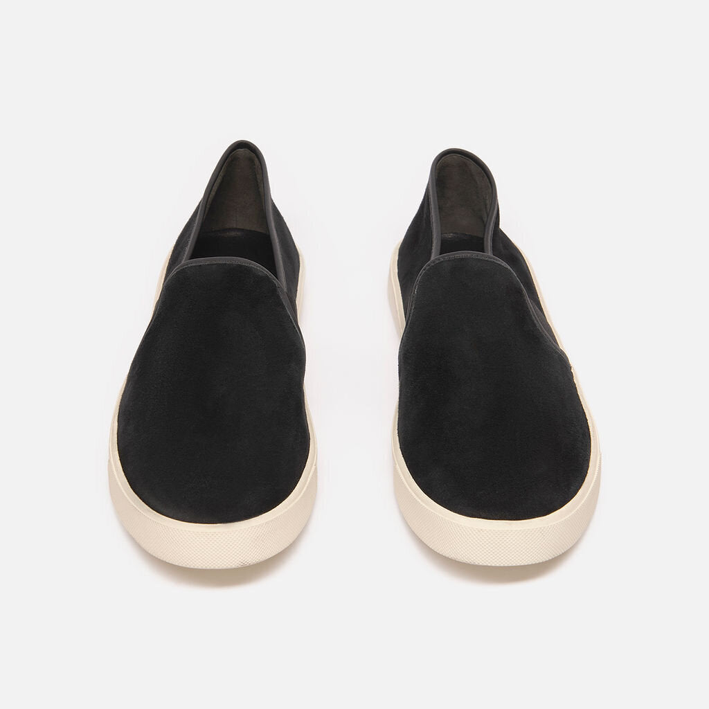 Vince Black Suede Slide Sneakers