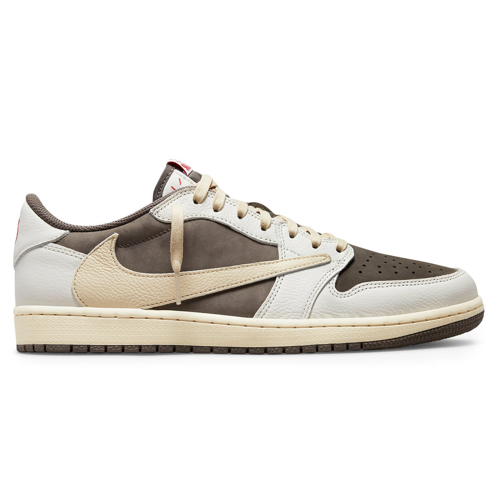 Travis Scott x Air Jordan 1 Low OG SP Reverse Mocha Sneakers - Brown