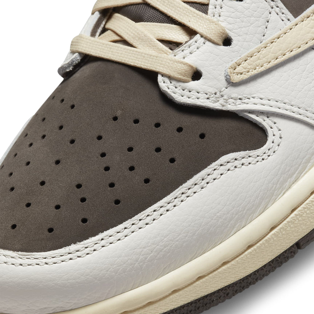 Travis Scott x Air Jordan 1 Low OG SP Reverse Mocha Sneakers - Brown