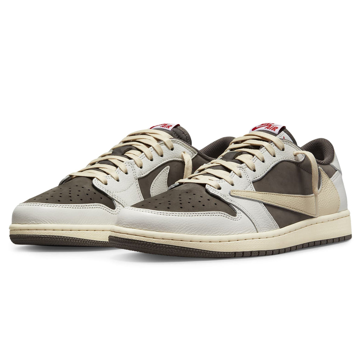 Travis Scott x Air Jordan 1 Low OG SP Reverse Mocha Sneakers - Brown