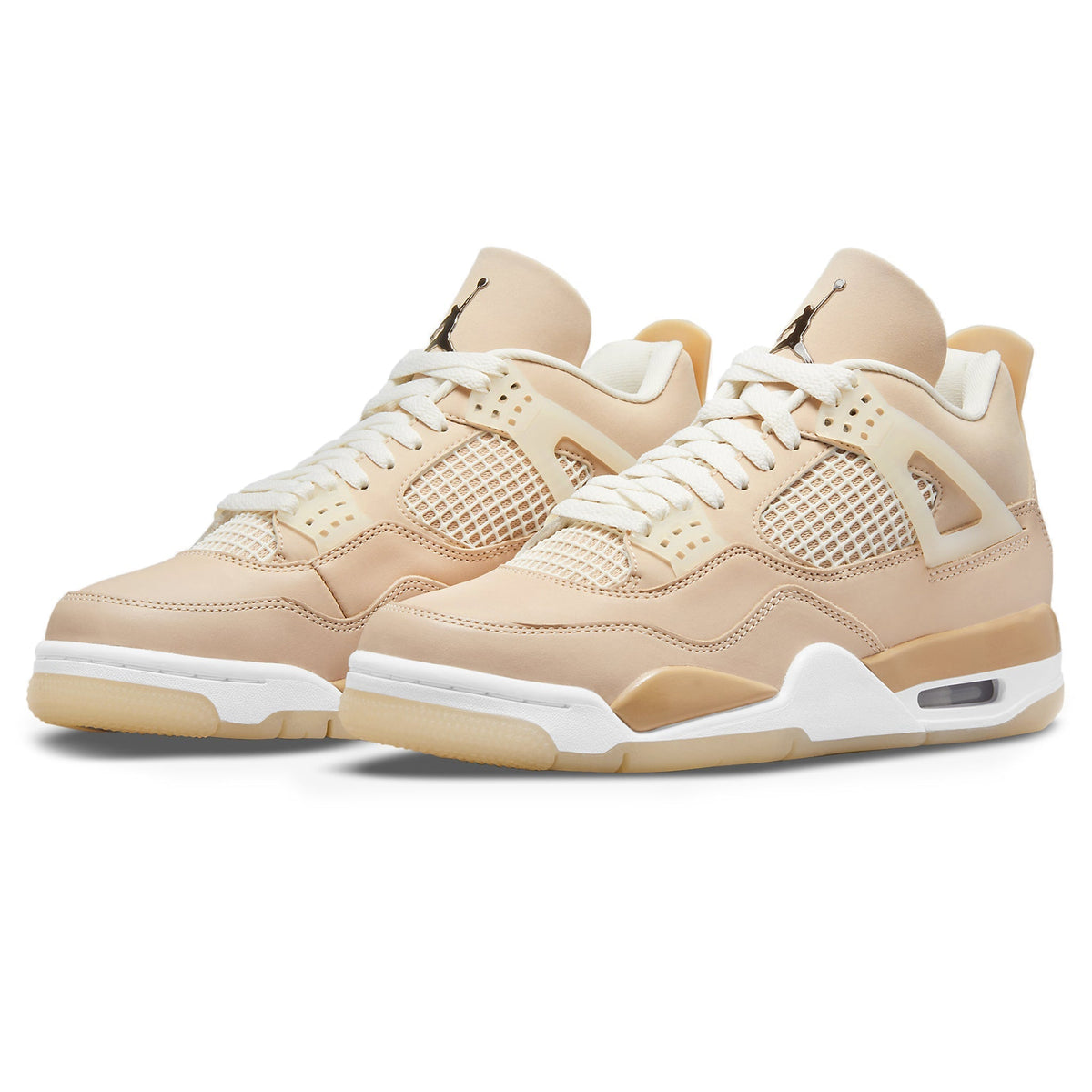 Air Jordan 4 Retro Shimmer - Women's Sneakers - Yellow