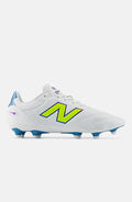 New Balance Men's 442 Pro FG V3 Shoes - White/Alkaline Green