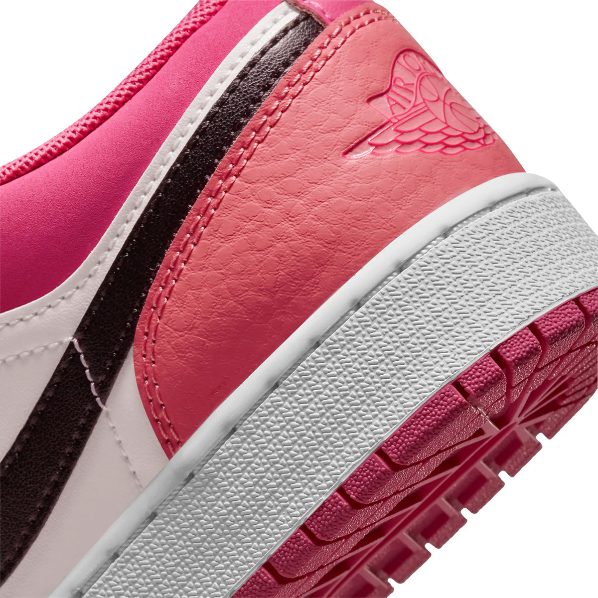 Air Jordan 1 Low Pink Red (GS) Sneakers