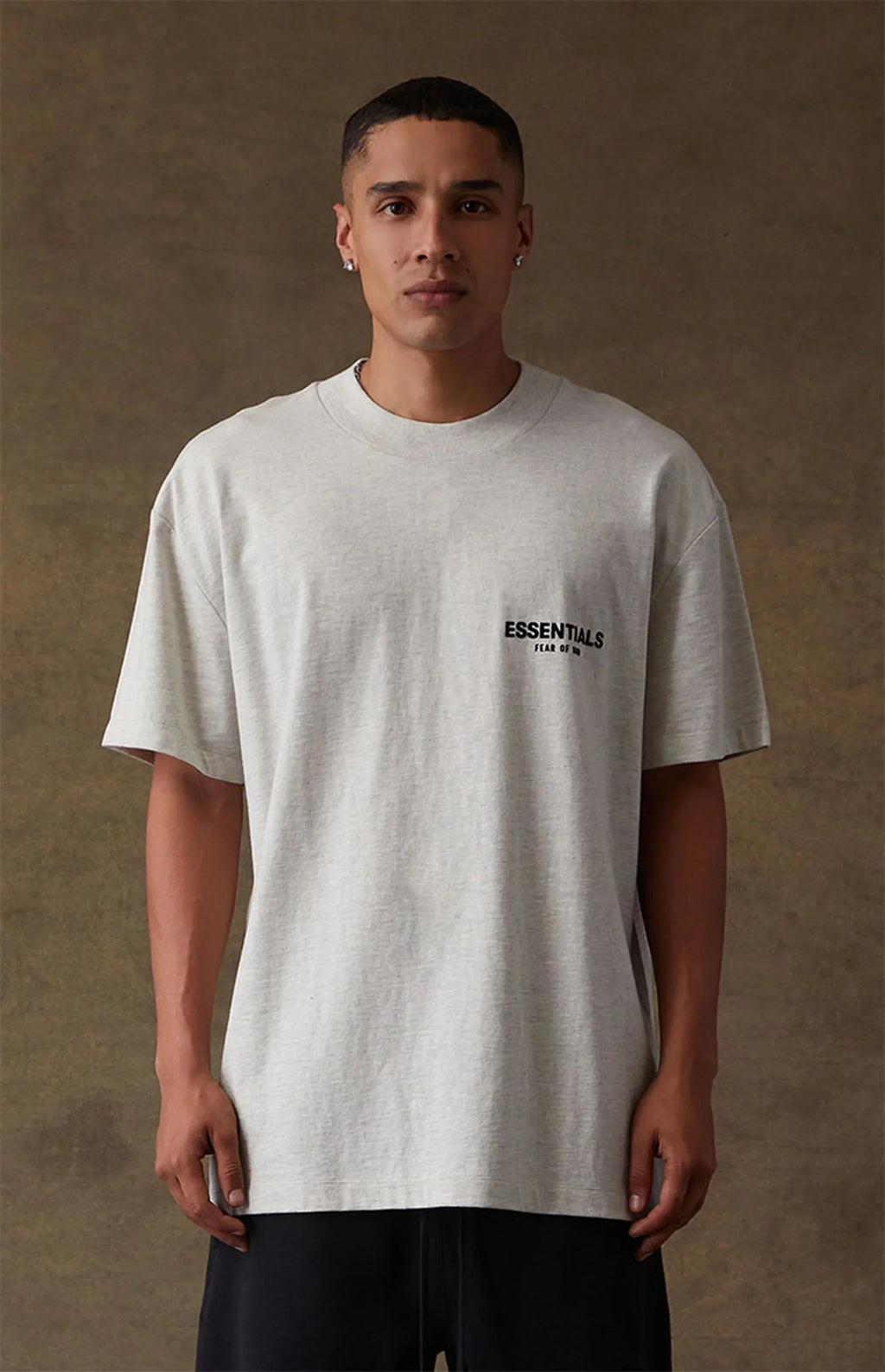 Fear of God Essentials Light Oatmeal T-Shirt