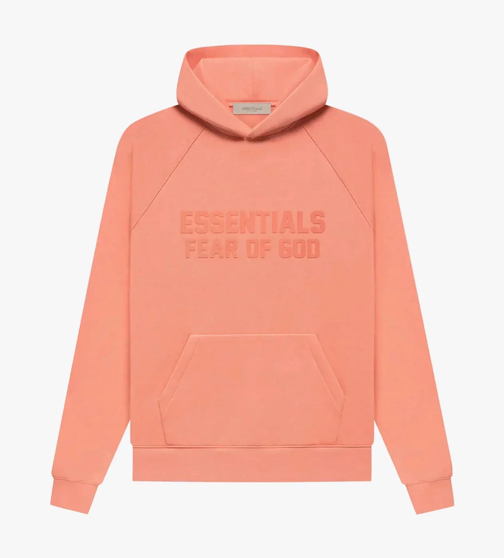 Fear of God Essentials Hoodie Coral