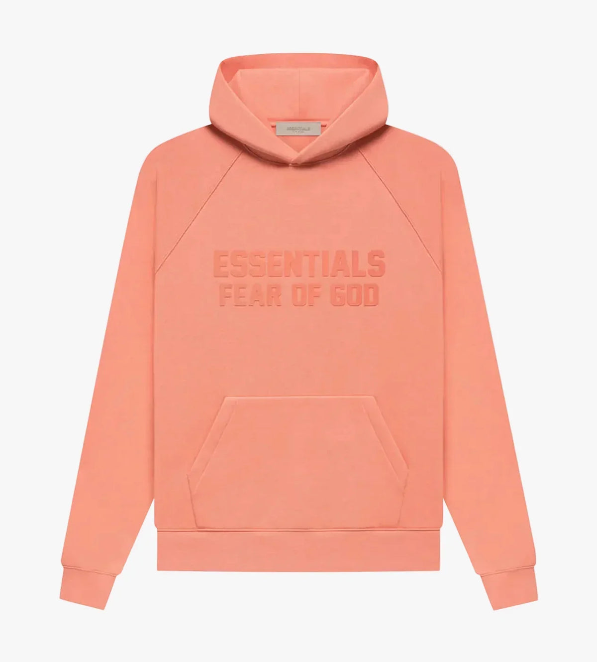 Fear of God Essentials Hoodie Coral
