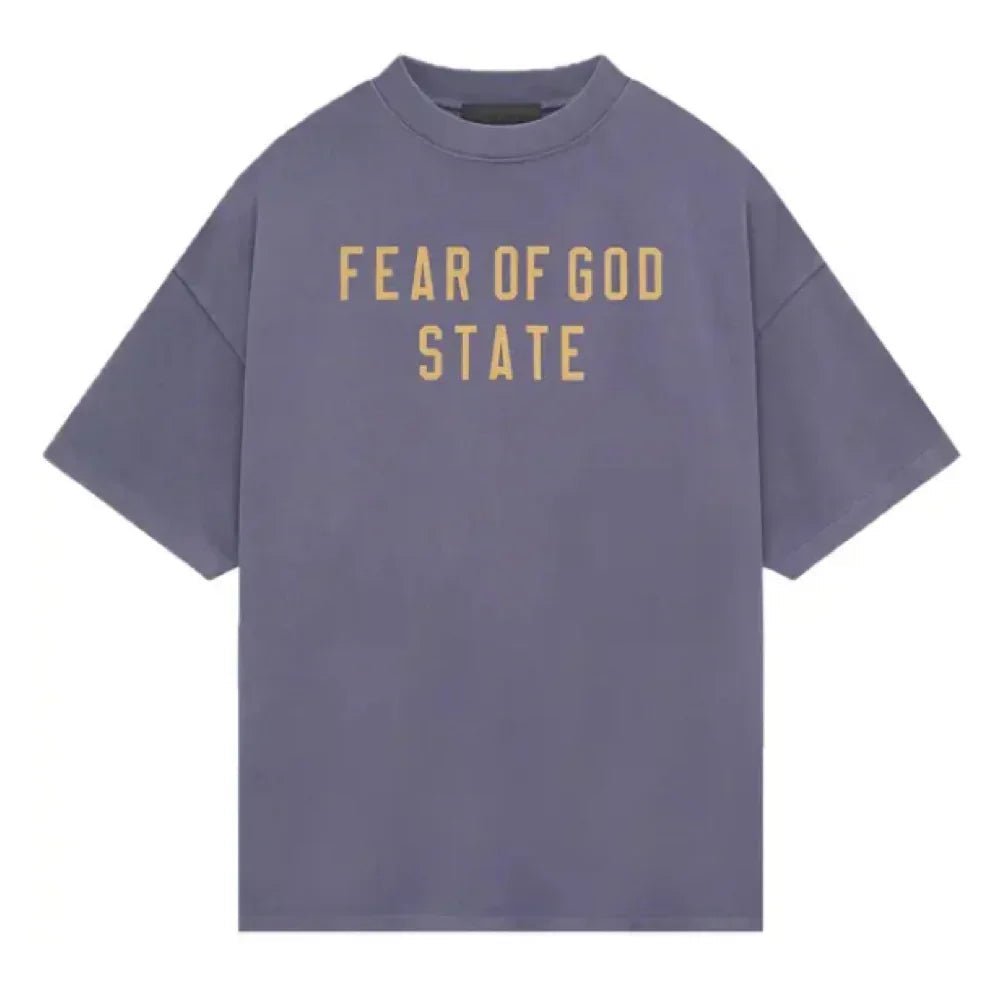 Fear of God Essentials Heavy Crewneck T-Shirt Lavender